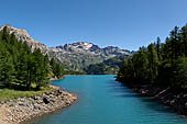  Lago Devero - Vista verso il Pianboglio e la Bocchetta d'Arbola. 